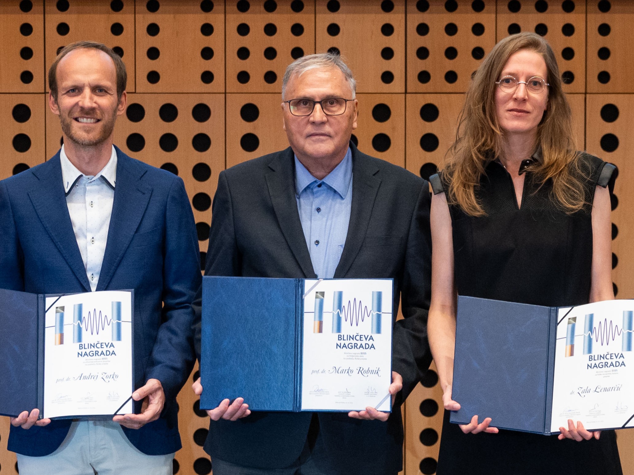 Prejemniki Blinčevih nagrad za leto 2025